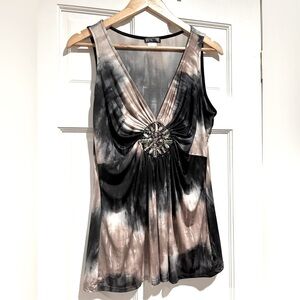 Venus Tie Dye Embellished Top
